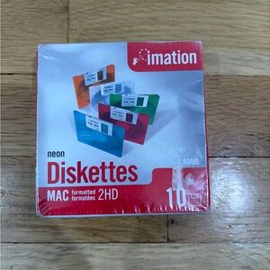 Neon Diskettes - 10 Pack